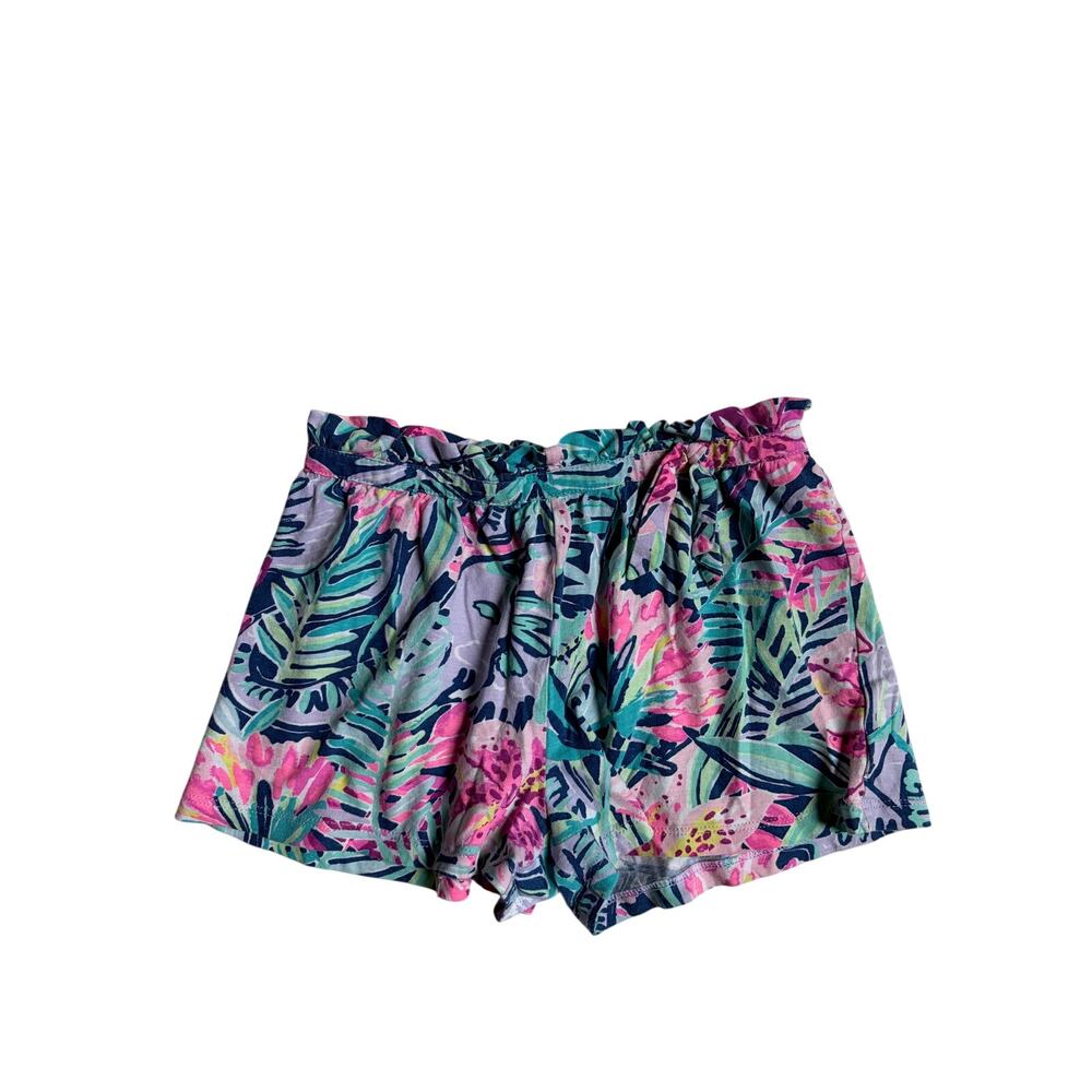 Lily Pulitzer Girl's Pull-On Shorts (Slathouse Soiree) - Medium (6-7)